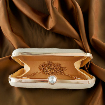 Pure Silk Hand Embroidered Phulkari Clutch - ivory beige fawn + Artisanal + Punjab + Tradition + Women + MakeInIndia + Handicraft +  trend + festival wear + comfort wear + smart wear + trendy wear + indian ethnic + cultural wear + rakhi + diwali + friends wear + date wear + casual wear + indian wear + western wear + trendy attire + fashion + stylish + dinner + clutch + handbag + sling bag + classy + marriage essentials + bride wear + punjab + panjab + handwork + vibrant + signature + trendy + luxury + best